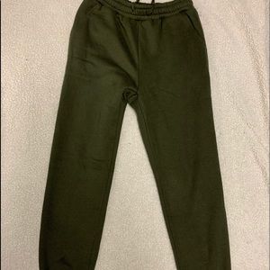 FASHION NOVA GREEN JOGGERS